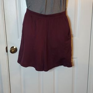 Maroon Basketball Shorts